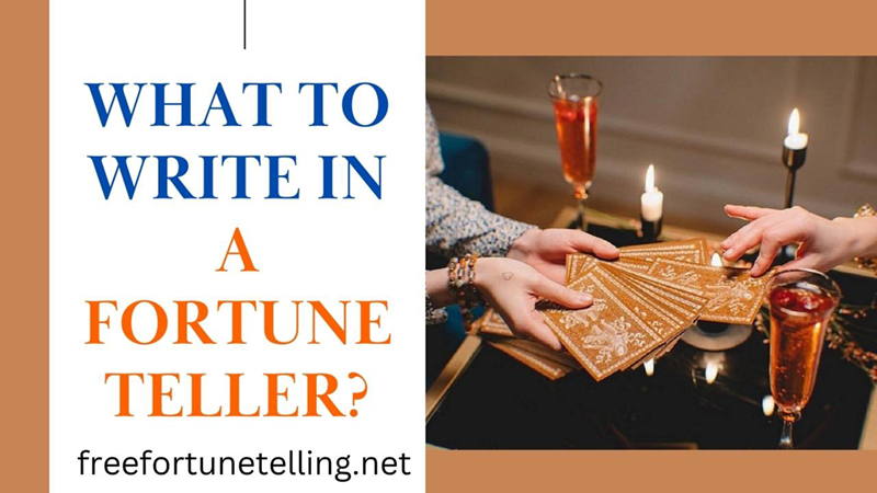 asking a fortune teller